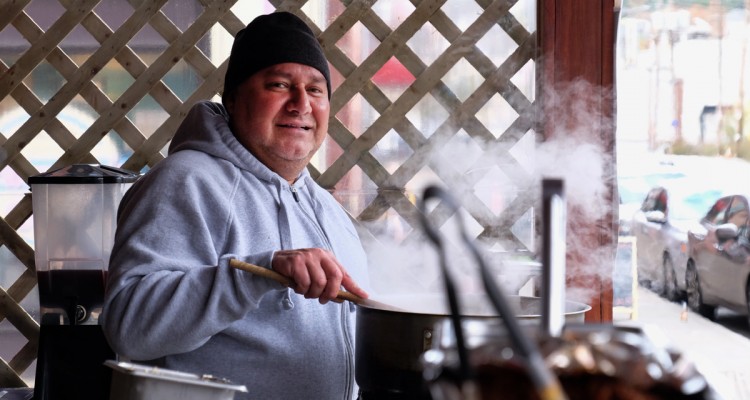 Edgar Alvarez came to Pittsburgh two decades ago, when there were few Latino businesses in town. Photo by Brian Cohen. 